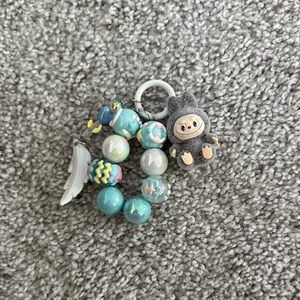 Hand made labubu key ring